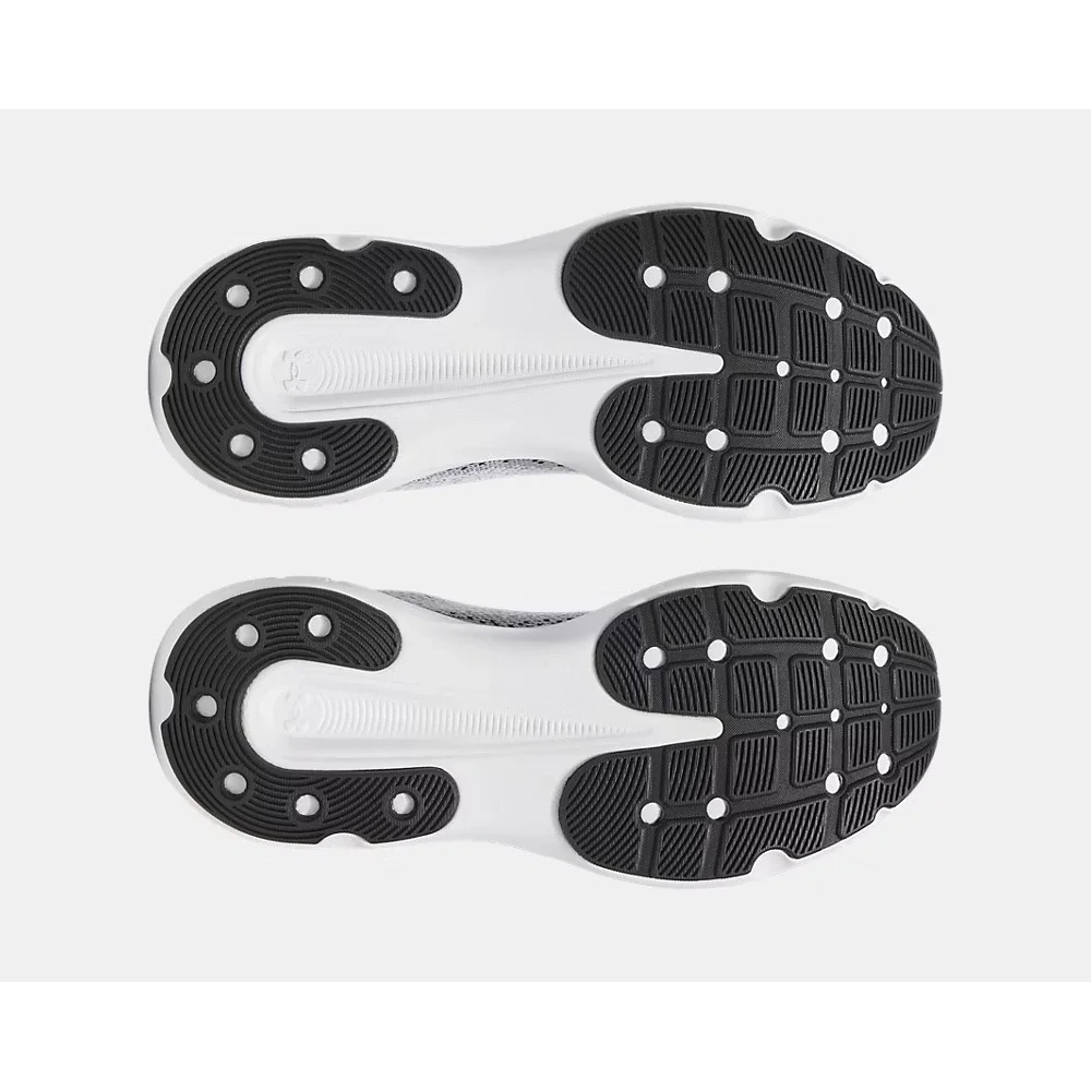 Under Armour® (Men's 9 M) UA Infinite™ Running Shoes in White/Black - $110